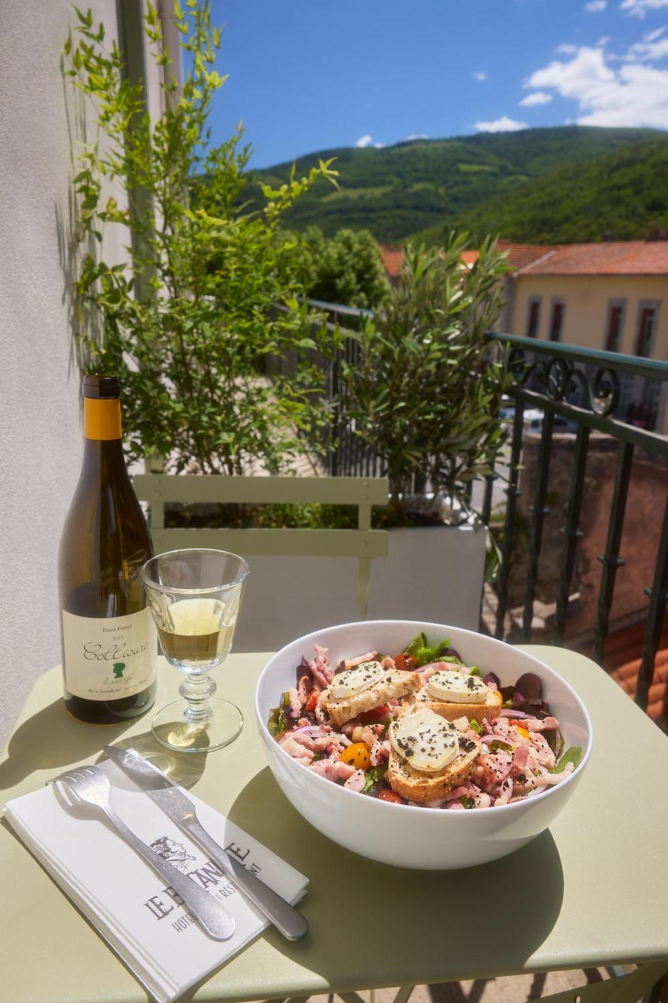 Hotel Restaurant Le Botaniste Prats-de-Mollo-la-Preste Zewnętrze zdjęcie